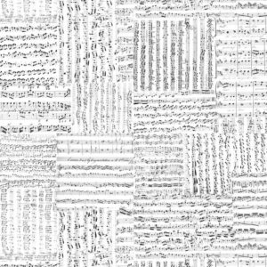 Musical Notes Decoupage Paper RT