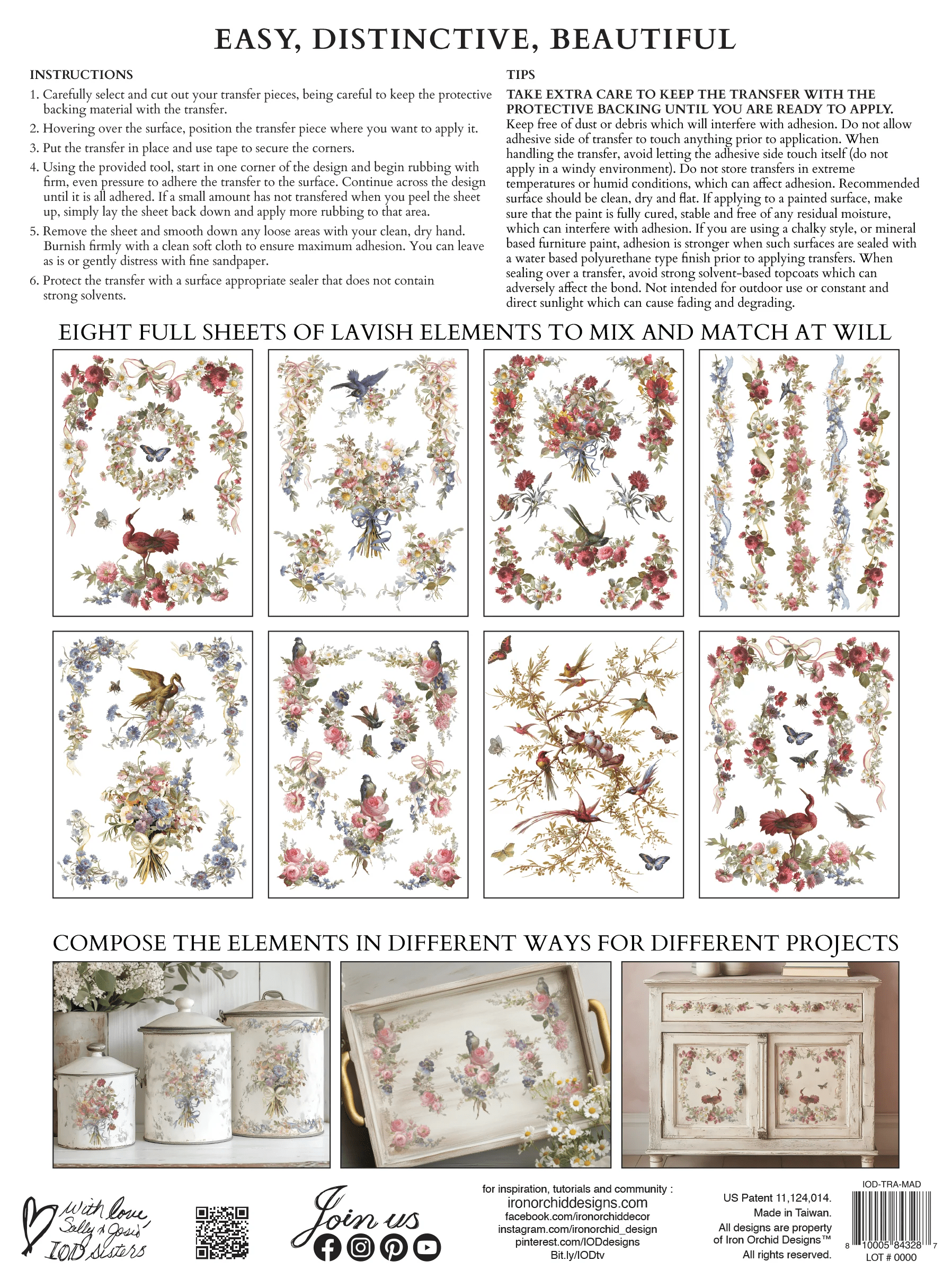 Madeleine IOD Transfer 12x16 Pad™ - Image 2