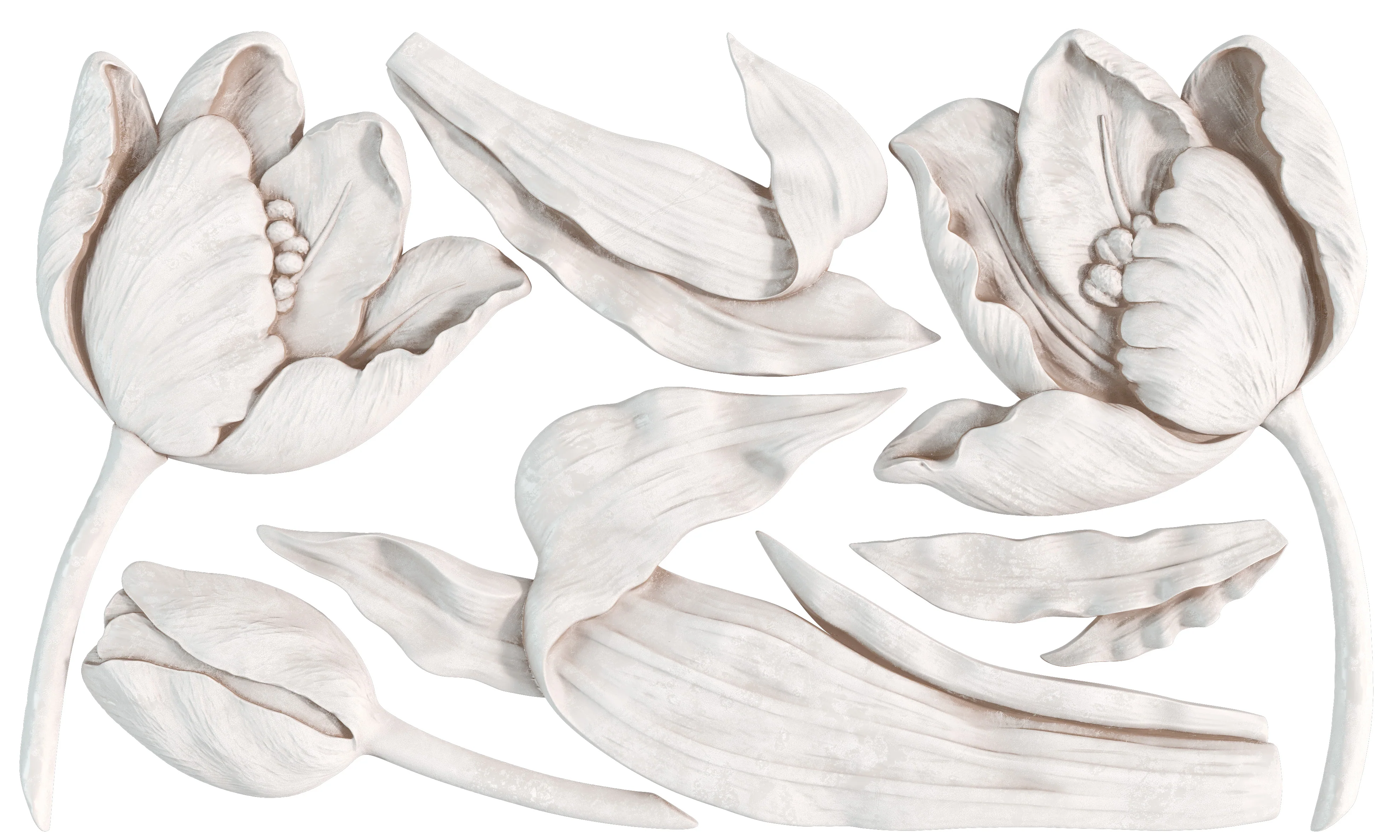 Tulips 6x10 IOD Mould™