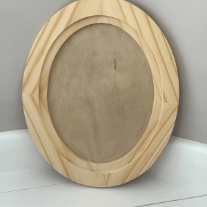 IOD Oval Wood Gallery Blank 12.7x15.7