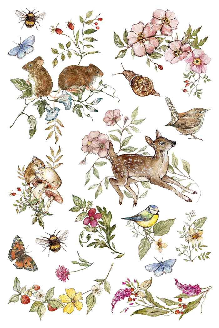 The Bramblewood Diaries IOD Transfer 8x12 Pad - Image 10